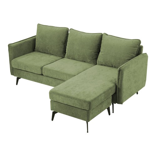 Shaped corner sofa - sofa, modern