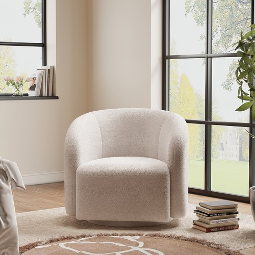 Large round swivel cuddle - large,