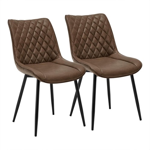 2pcs soft leatherette dining - soft,