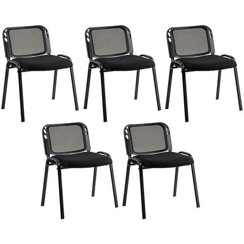 Black waterfall seat waiting - black,