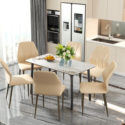 Dining chairs upholstered - 2x,