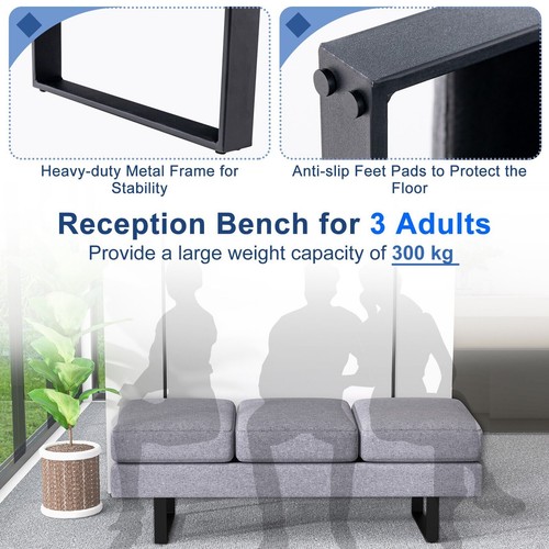 Upholstered salon reception - upholstered,