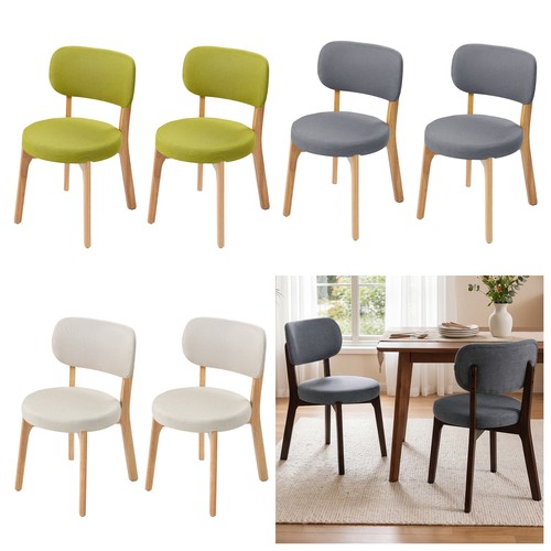 2pcs linen dining chairs - dining, thai