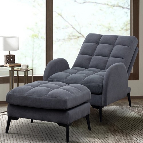 Matte velvet recliner fireside - velvet,