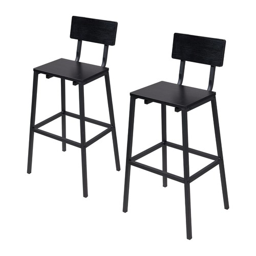Set black bar stools - of, –