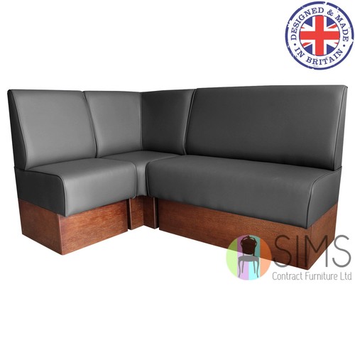 Modular plain back banquette - back,