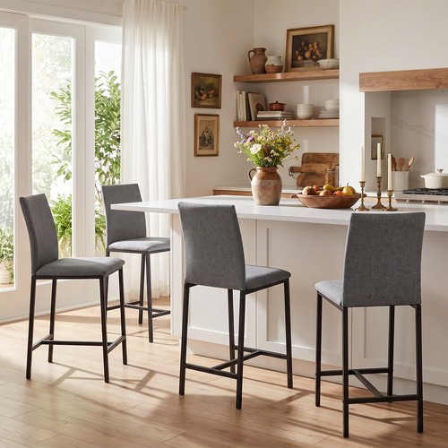 Set bar stools high - 4,