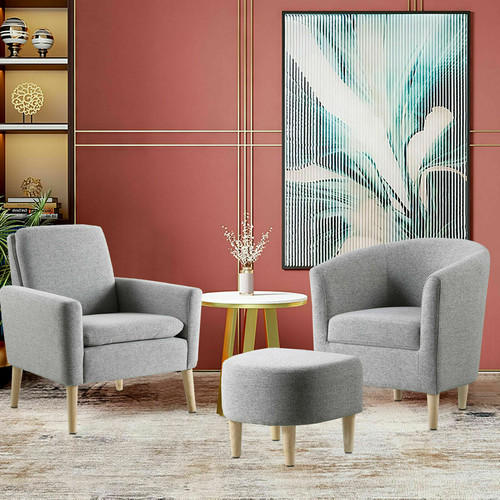 Modern accent armchair - armchair, single
