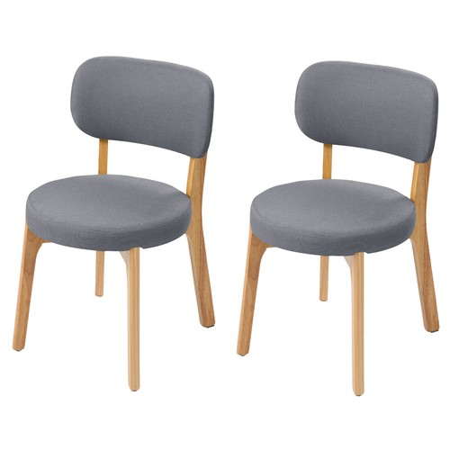 Dining chairs with backrest - with,